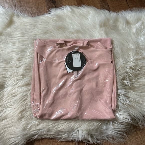 NOOKIE Hollywood Midi Dress In Blush - Picture 2 of 4